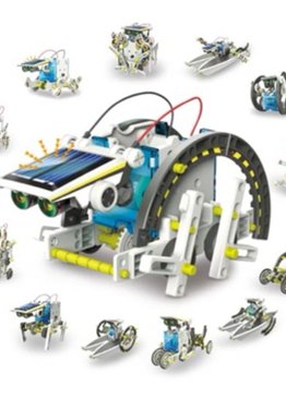 STEM Science Play N Learn 13 in 1 Educational DIY Solar Robot Kit