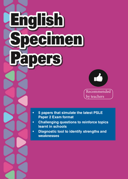 Primary 6 English Specimen Papers