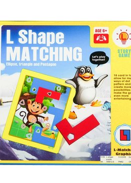 Board Game Math Skills Play N Learn L Shape Matching Fun Learning Game