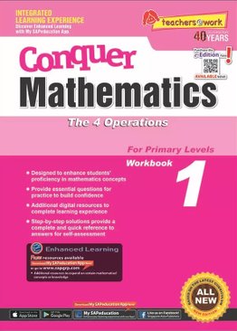Conquer Mathematics The 4 Operations Book 1