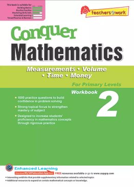 Conquer Mathematics Measurements - Volume - Time - Money Book 2
