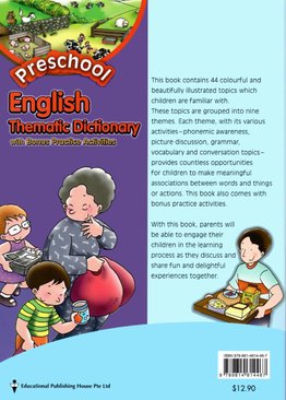 Preschool English Thematic Dictionary with Activities