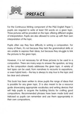 Model Composition Writing Well Primary 3