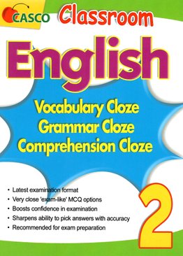 Classroom English Vocab/Grammar/ Comprehension Cloze 2