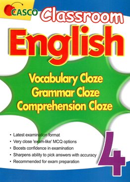 Classroom English Vocab/Grammar/ Comprehension Cloze 4