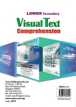 Lower Secondary Visual Text Comprehension