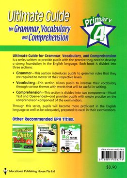 Ultimate Guide For Grammar, Vocabulary & Comprehension 4