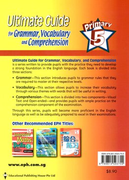 Ultimate Guide For Grammar, Vocabulary & Comprehension 5