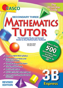 Sec Mathematics Tutor 3B (Revised Ed)