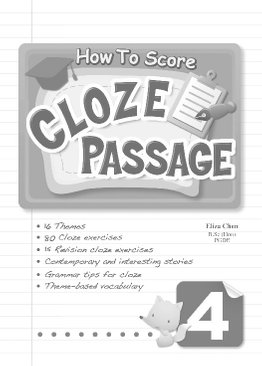 How to Score Cloze Passage 4