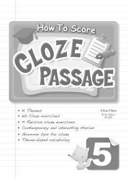 How to Score Cloze Passage 5
