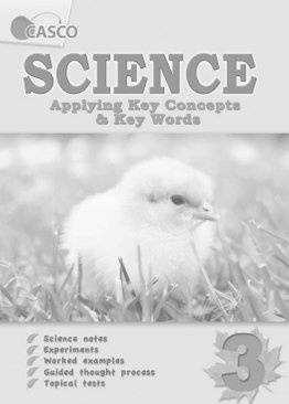 Science Applying Key Concepts & Key Words Primary 3