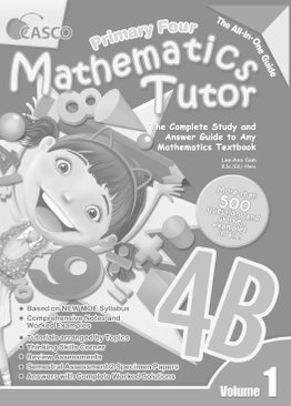 Mathematics Tutor 4B​ (Volume 1) 