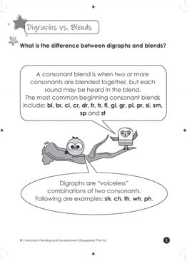 Fun Learning Phonics – Digraphs vs Blends Level 3