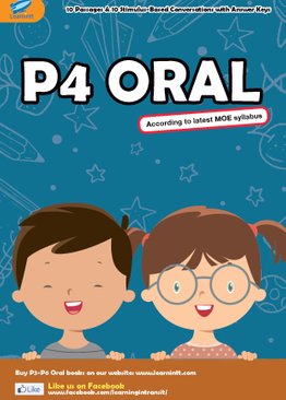 PRIMARY 4 ENGLISH ORAL BOOKLET BY HANA ZHANG (SOFT COPY)