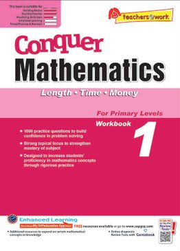 Conquer Mathematics Length - Time - Money Book 1 
