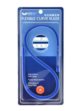 FLEXIBLE CURVE RULER 40CM