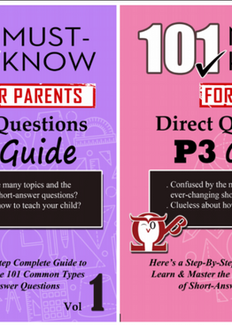 P3. 101 Must-Know Questions Vol 1 + 2 (2-Book Quick Starter Kit for CA1/SA1)