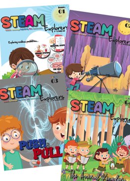 STEAM Magazine: STEAM Explorer Issues 1-6