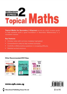 Topical Maths 2E (2021 Ed)