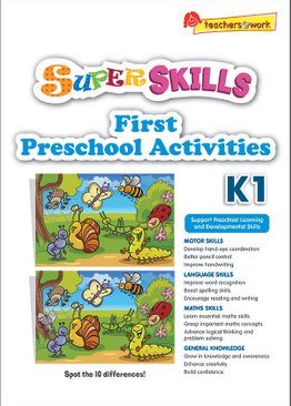 Super Skills First Preschool Activities K1