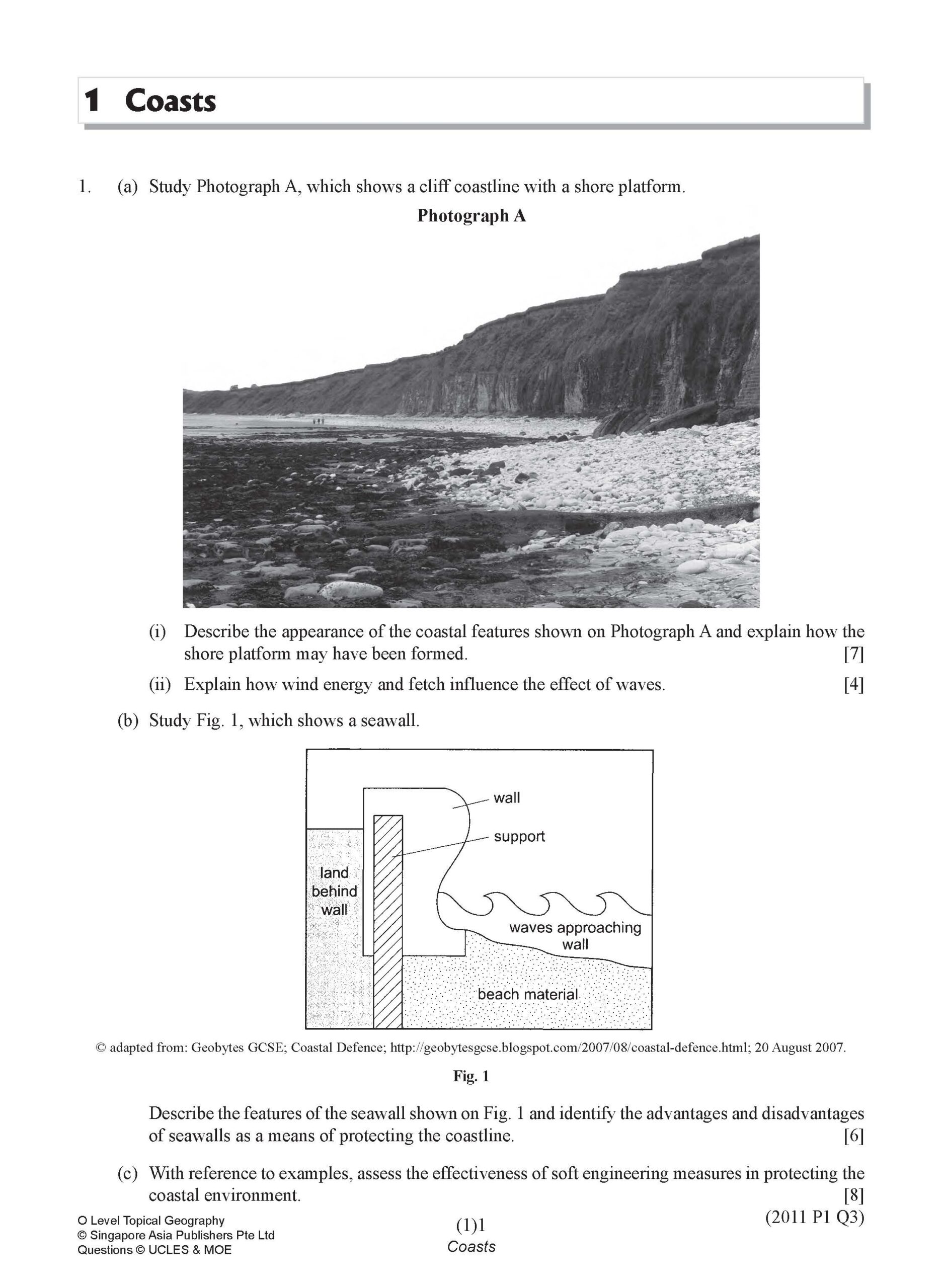 O Level Topical Geography 20112020 + Answers OpenSchoolbag