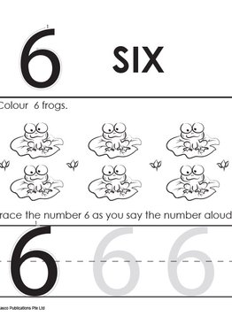 Step by Step Early Math Skills Book 5: Writing Numbers from 6-10 (for Ages 4-5)