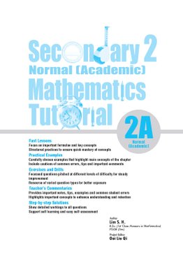 Secondary Two Normal [Academic] Mathematics Tutorial 2A