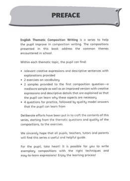 English Thematic Composition Writing 1