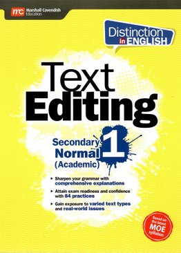 Distinction in English: Text Editing Sec 1 N(A) (2E)