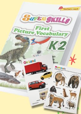 Super Skills First Picture Vocabulary K2
