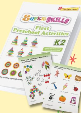 Super Skills First Preschool Activities K2