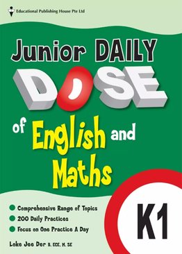 Junior Daily Dose of English and Mathematics K1
