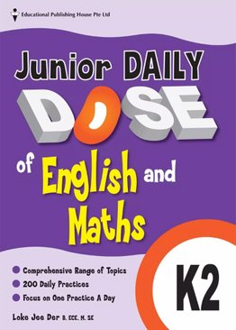 Junior Daily Dose of English and Mathematics K2