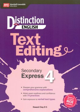 Distinction in English: Text Editing Secondary Express 4