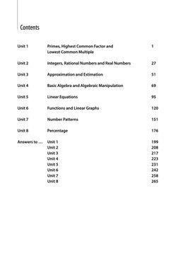 Key Guide: Secondary Mathematics Book 1A (2nd Ed)