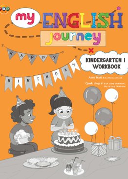 My English  Journey - Kindergarten 1 Workbook