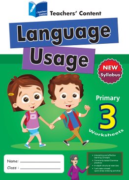 Primary 3 - Language Usage English Worksheet