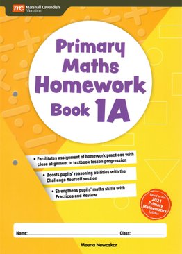 Primary Maths Homework Book 1A