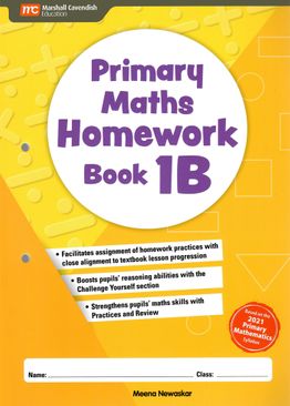 Primary Maths Homework Book 1B