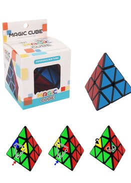 Rubik Triangle Pyraminx IQ Kids and Adults Fun Family Game