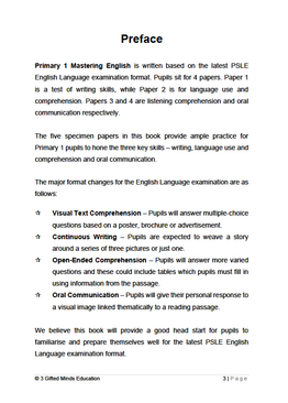 PRIMARY 1 MASTERING ENGLISH - 2ND EDITION