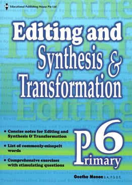 Editing, Synthesis & Transformation 6