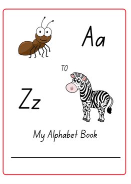 I can Read and Write • Fun Alphabets A-Z Tracing Worksheets