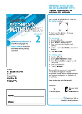 Conquer Mathematics Secondary 2