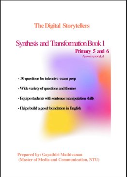 Synthesis and Transformation Book 1 - Primary 5 & 6 (Answers Provided)