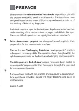 Primary Maths Tests Book 1B