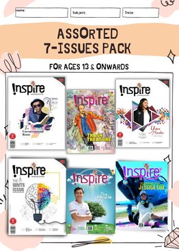 "INSPIRE" Assorted Pack: 7 Issues