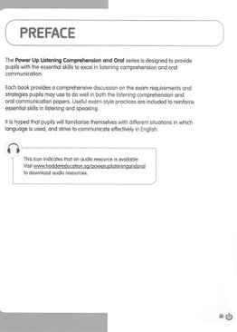 Power Up Listening Comprehension and Oral P6