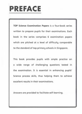 TOP Science Examination Papers 5